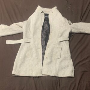 BKE Cream Trench Coat